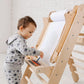 4in1 Montessori Climbing Set: Triangle Ladder + Climbing Arch + Slide Board + Art Addition - Goodevas