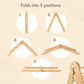 4in1 Montessori Climbing Set: Triangle Ladder + Climbing Arch + Slide Board + Cushion Beige - Goodevas