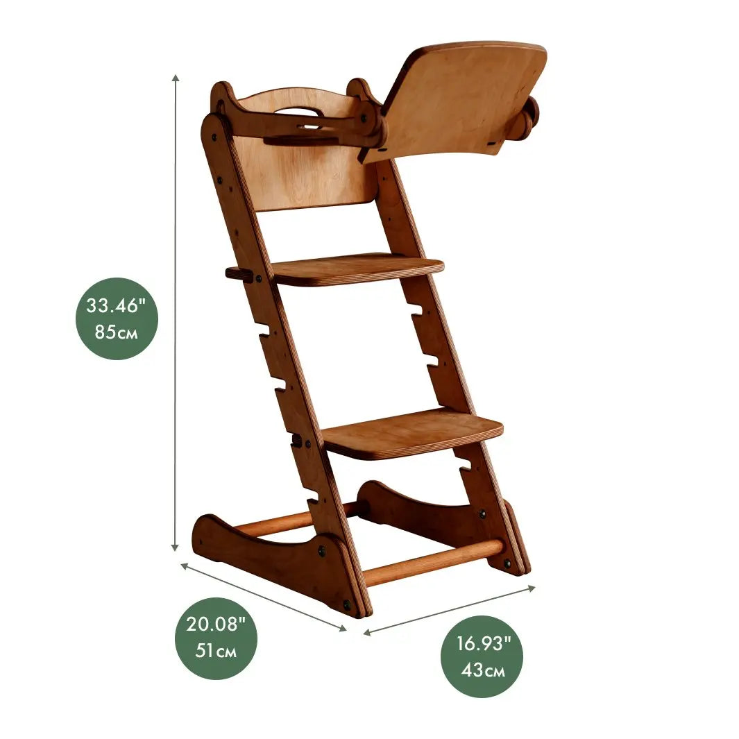 Growing Chair for Babies - Chocolate - Goodevas