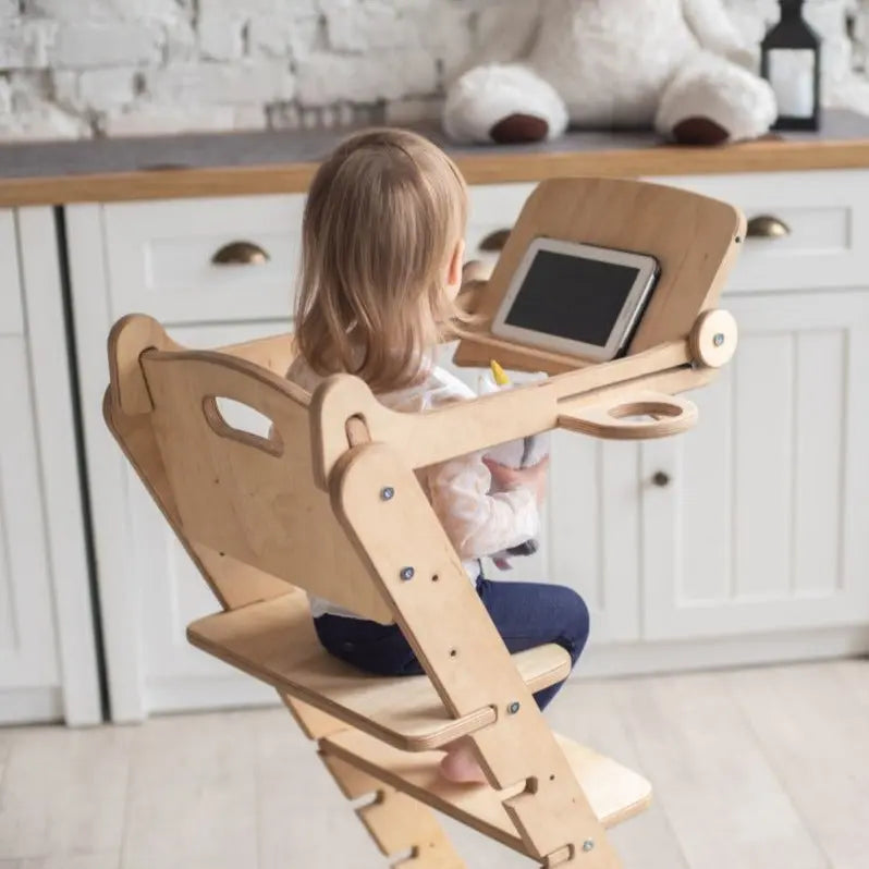 Growing Chair for Kids – Beige - Goodevas