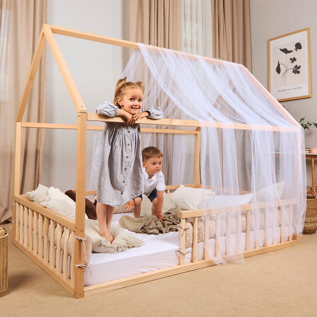 House Bed For Kids and Toddlers from 1 y.o. (US Twin-Size) - Goodevas