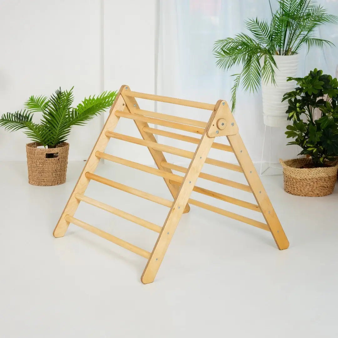 Indoor Montessori Triangle Climbing Ladder for Toddlers 1-7 y.o. - Goodevas