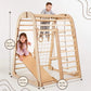 Indoor Wooden Playground for Children - 6in1 Playground + Swings Set + Slide Board - Goodevas