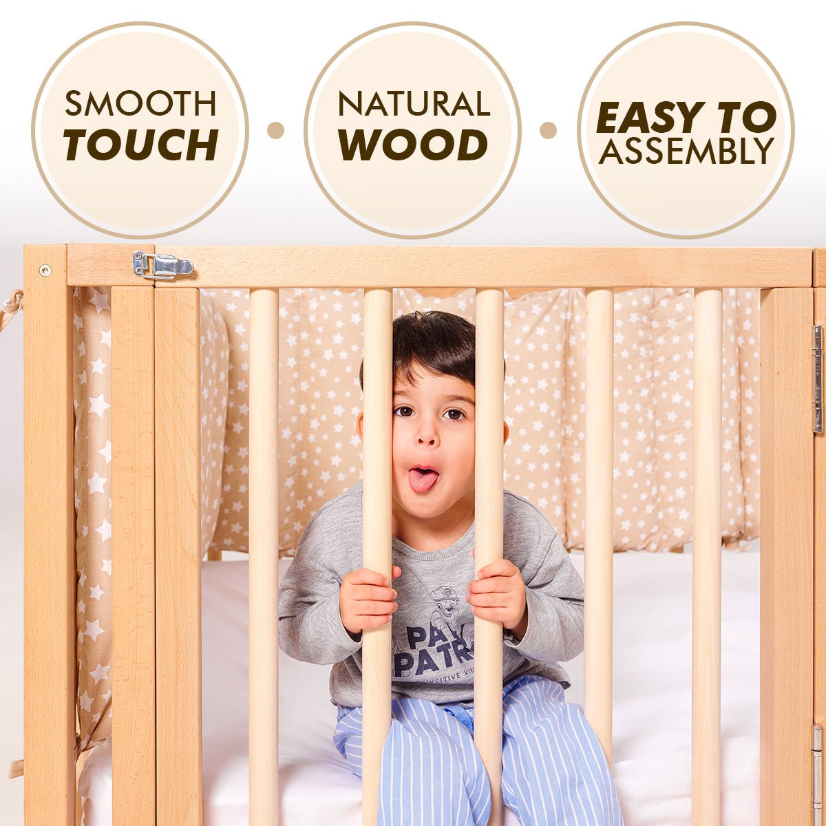 Montessori Bed For Kids and Toddlers from 6 month (US Full Size) - Goodevas