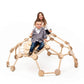 Wooden Climbing Frame Geodome / Climbing Dome for Kids 2-6 y.o. - Goodevas