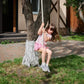 Wooden rope swing for kids - Goodevas